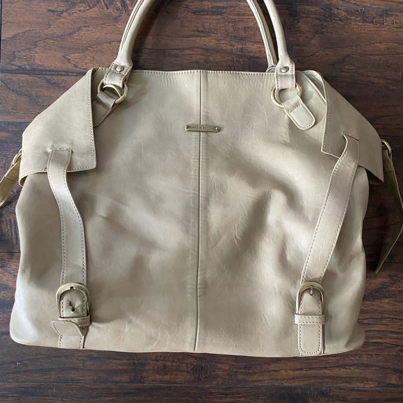 Timi & Leslie Charlie Diaper Bag, Beige - Picture 3 of 16
